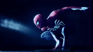 Spider Man Pose 4k Marvel Iphone Wallpaper