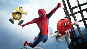 Spiderman And M&m's Wallpaper