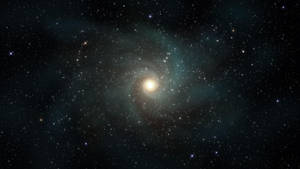 Spiral Galaxy In Universe Wallpaper