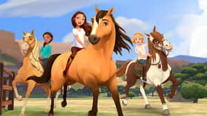 Spirit Riding Free Trio Wallpaper