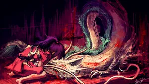 Spirited Away Chihiro And Haku Fan Art Wallpaper