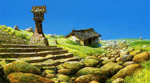 Spirited Away Farm Landscape Wallpaper