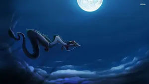 Spirited Away Haku Dragon And Chihiro Wallpaper