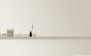 Spirited Away Minimalist No Face Wallpaper