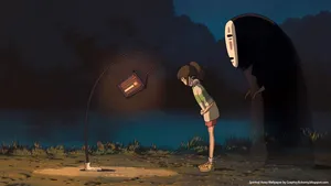 Spirited Away No Face Stalker Wallpaper