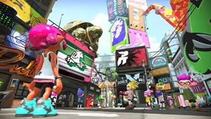 Splatoon 2 Inkopolis Square Wallpaper