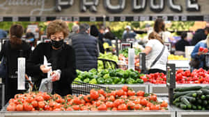 Splendid Array Of Fresh Produce Wallpaper