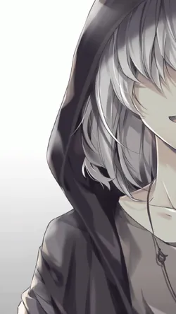 Split Sad Anime Phone Wallpaper