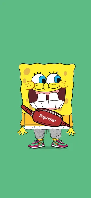 Sponge Bob Supreme Crossover Wallpaper