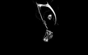 Spooky Halloween Skeleton Wallpaper Wallpaper