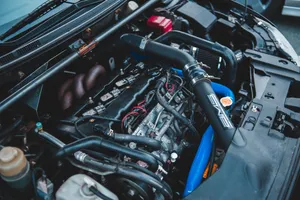 Sports Car Upgraded Engine Wallpaper