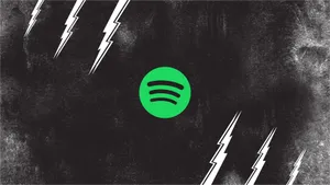 Spotify Lighting Bolt Wallpaper