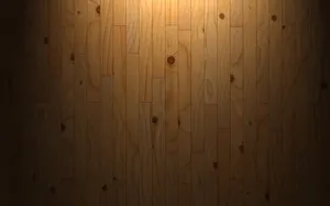 Spotlight On Wooden Panels Presentation Wallpaper
