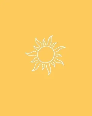 Spread Sunshine And Positivity With A Cute Sun! Wallpaper