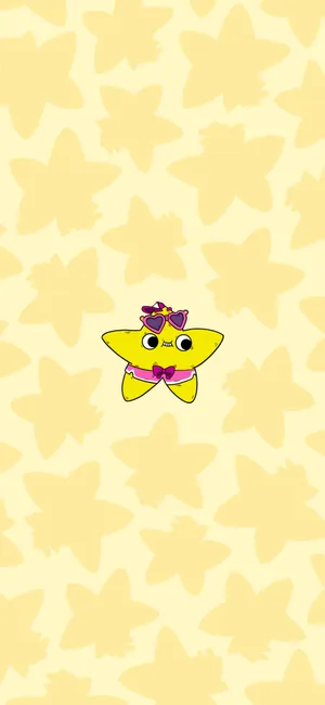 Spread Your Happiness With Kawaii Yellow Wallpaper