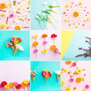 Spring Desktop Flower Decoration Wallpaper