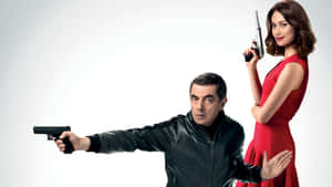 Spy Comedy Duo Pose Wallpaper