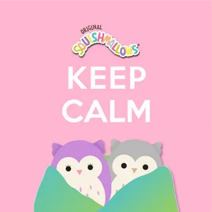 Squishmallows Owl Couple Cover Wallpaper