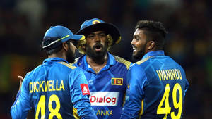 Sri Lanka Cricket Team Players Wallpaper