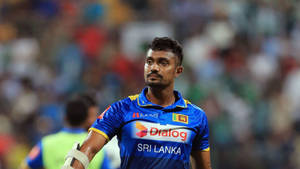 Sri Lanka Cricketer Dhanushka Gunathilaka Wallpaper