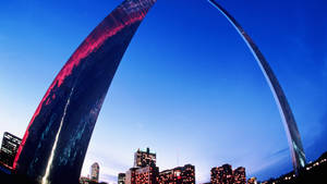 St. Louis Arch Beautiful Scenery Wallpaper