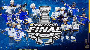 St Louis Blues 2019 Finals Banner Wallpaper