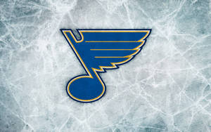 St Louis Blues In White Wallpaper