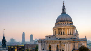 St Paul Cathedral During Sunset Wallpaper