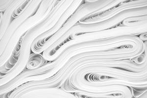 Stack Of White Cloth Wallpaper