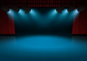 Stage Spotlight Acting Wallpaper