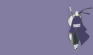 Stand As A Beacon Of Courage Just Like Obito Uchiha. Wallpaper