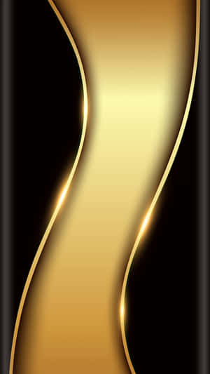 Stand Out With The Gold Iphone Wallpaper