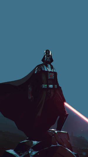 Standing Darth Vader Wallpaper