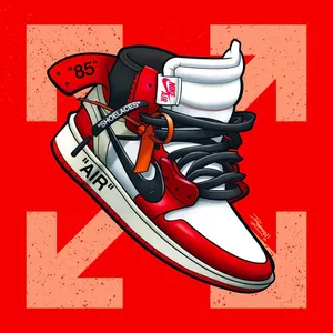 Off white air jordan 1 wallpaper best sale