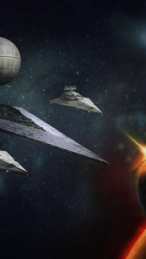 Star Destroyers In Star Wars Cell Phone Wallpaper