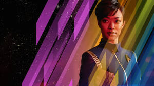 Star Trek Discovery Officer Burnham Wallpaper