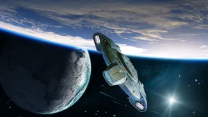 Star Trek Ship Outer Space Wallpaper