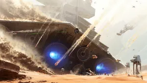 Star Wars Battlefront Battle Wallpaper