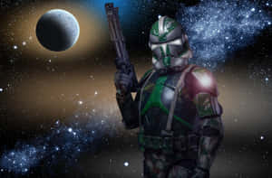 Star Wars Clone Troopers Moon And Stars Wallpaper