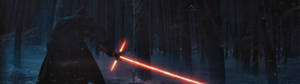 Star Wars Dual Screen Kylo Ren Wallpaper