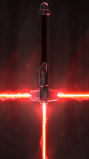 Star Wars Ipad Kylo Ren Lightsaber Wallpaper