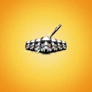 Star Wars Ipad Stormtrooper Heads Wallpaper