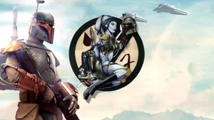 Star Wars Mandalorian Boba Fett Wallpaper