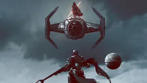 Star Wars Showdown Ultra Wide Wallpaper