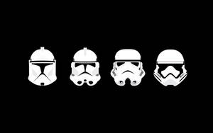 Star Wars Stormtrooper Helmets Wallpaper