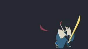 Star Wars Visions Samurai Stance Wallpaper