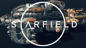 Starfield Spaceship In Galaxy Wallpaper
