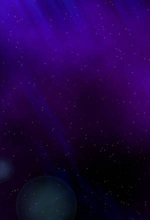 Starry Dark Purple Sky Ios 7 Wallpaper