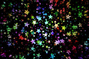 Stars, Colorful, Shiny, Bright Wallpaper
