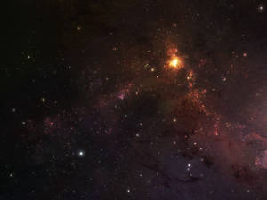 Stars, Galaxy, Planets Wallpaper